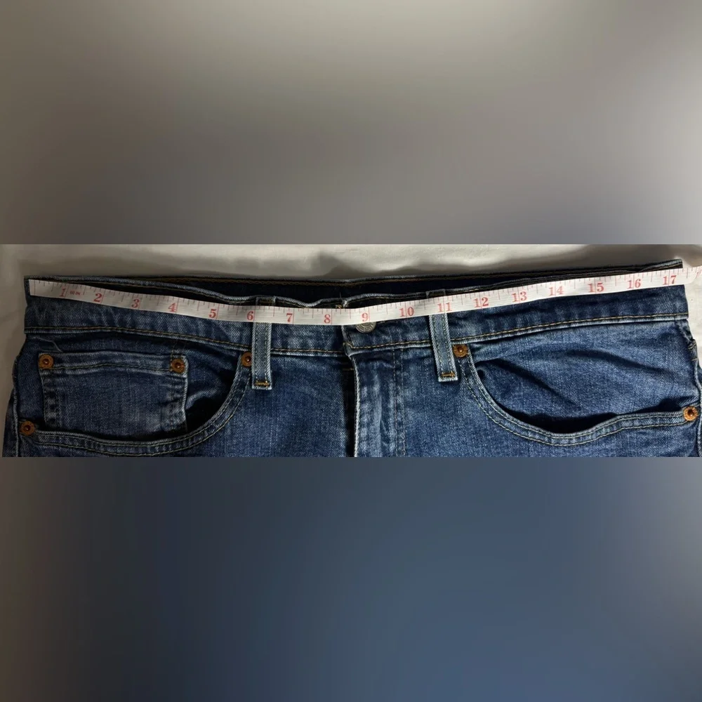 Levi's Men's Straight Jeans in Deep Blue